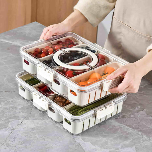 4 Compartment Fridge Storage